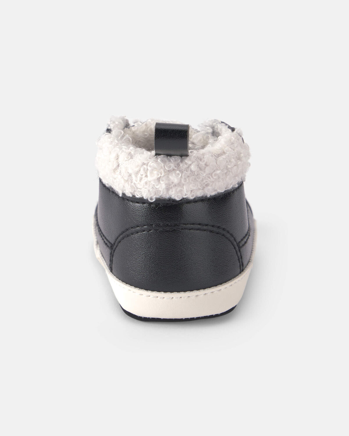 Baby Boy High Top Sneakers - Black - Image 3