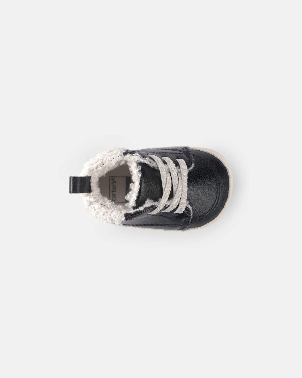 Baby Boy High Top Sneakers - Black - Image 4