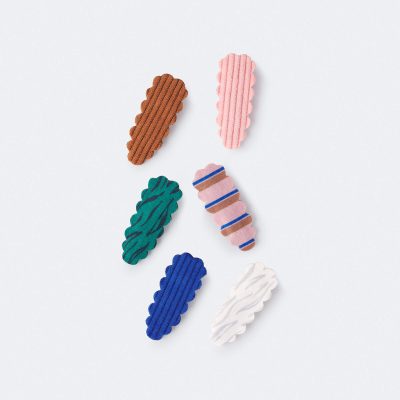 Toddler Girl 6-Pack Scalloped Hair Clips
