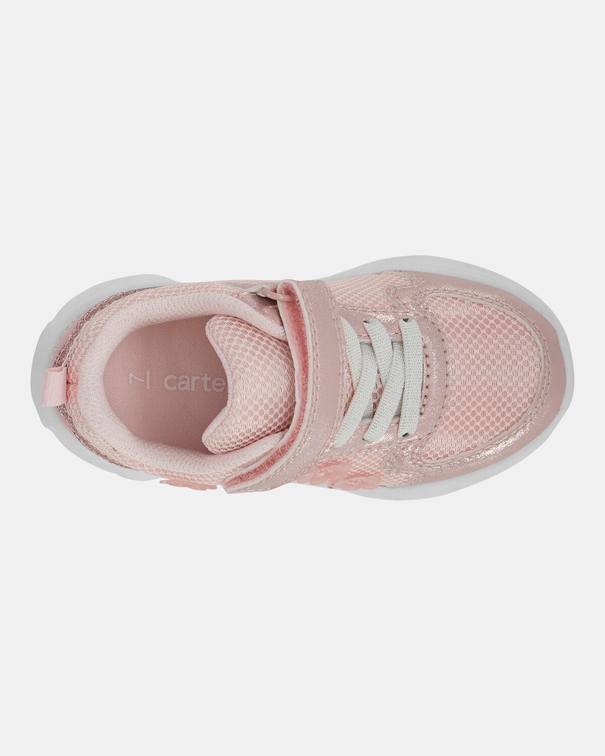 Toddler Glitter Light Up Sneakers - Pink - Image 5