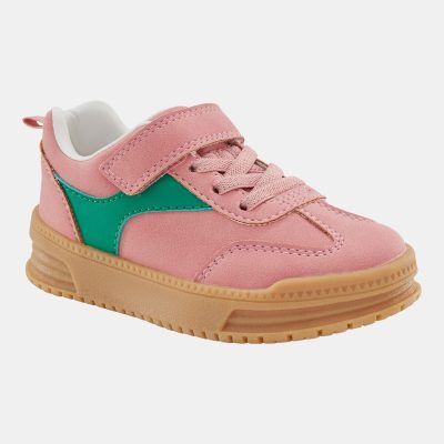 Toddler Casual Sneakers - Pink/Green