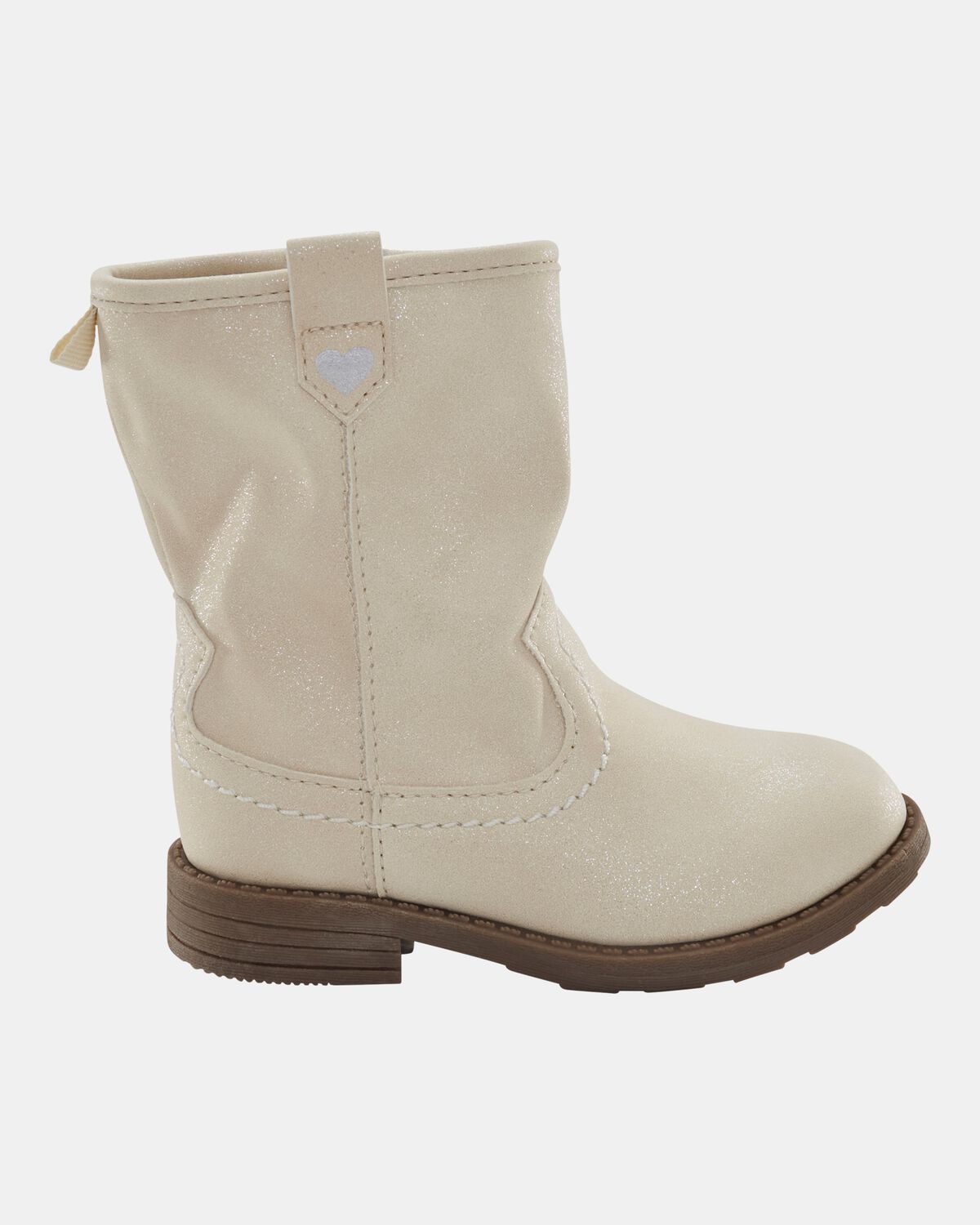 Toddler Cowgirl Boots - White - Image 2