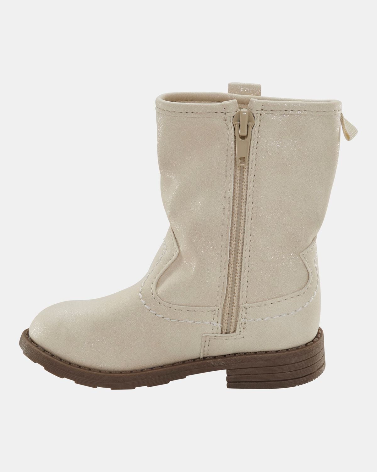 Toddler Cowgirl Boots - White - Image 6