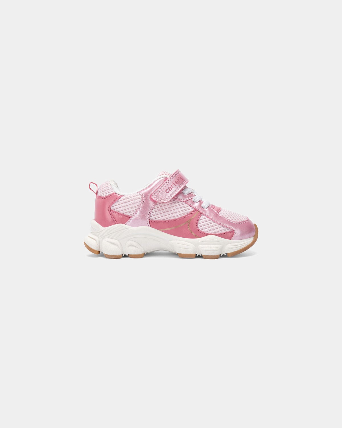 Toddler Girl Metallic Athletic Shoes - Pink - Image 2
