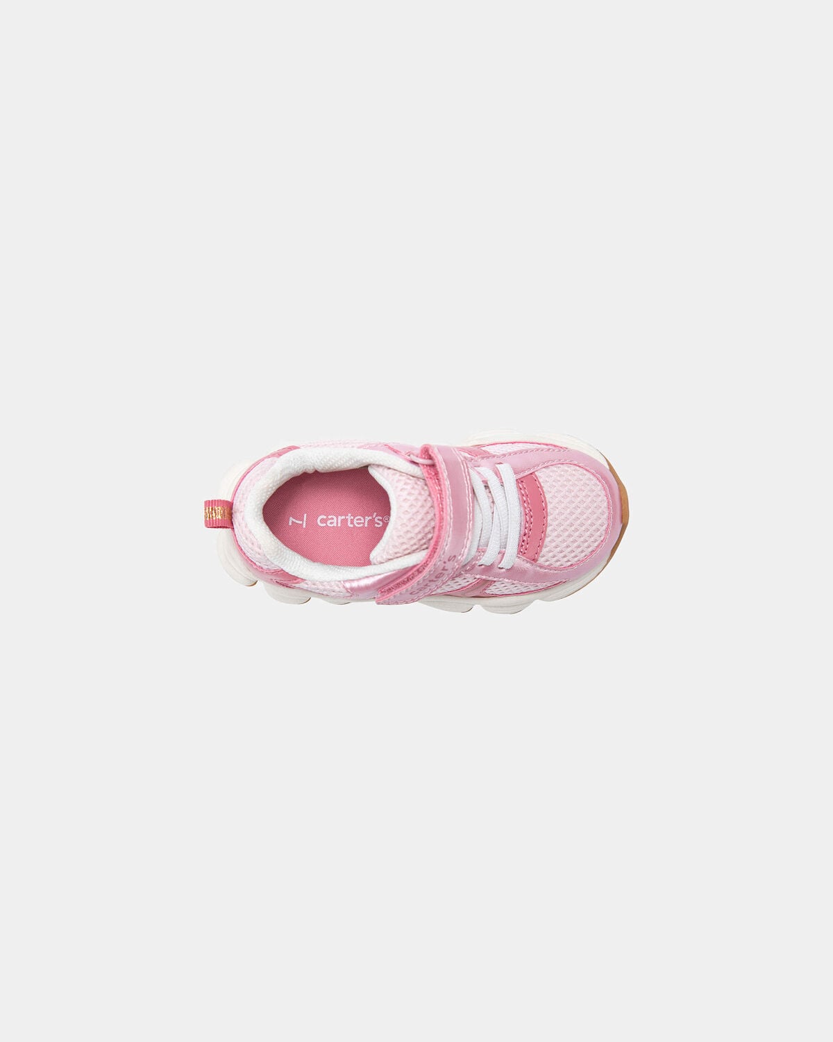 Toddler Girl Metallic Athletic Shoes - Pink - Image 4