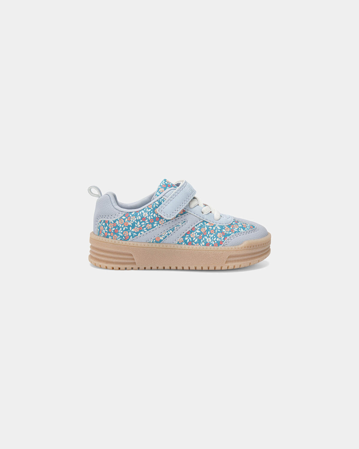 Toddler Girl Floral Casual Shoes - Blue - Image 2
