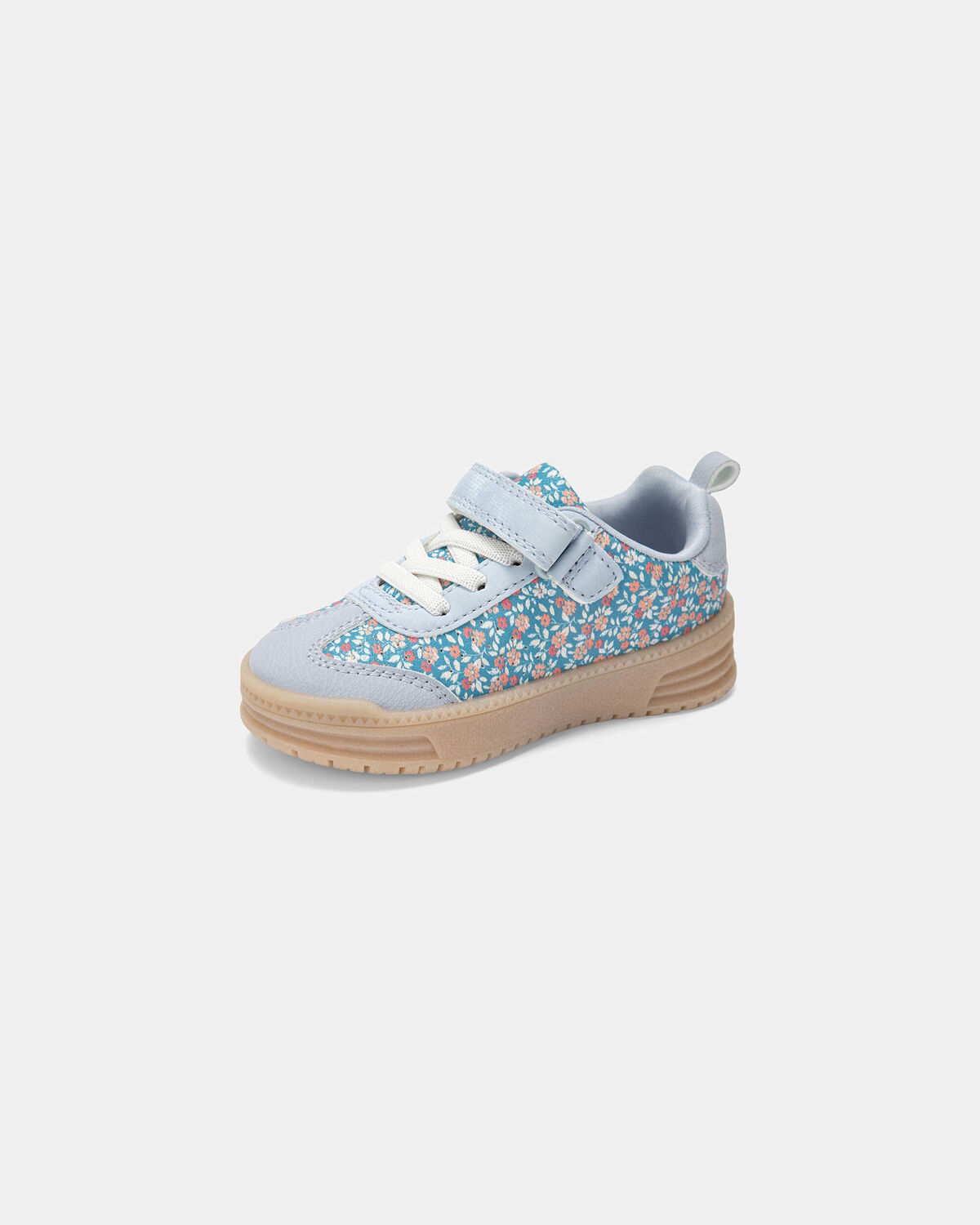 Toddler Girl Floral Casual Shoes - Blue - Image 6