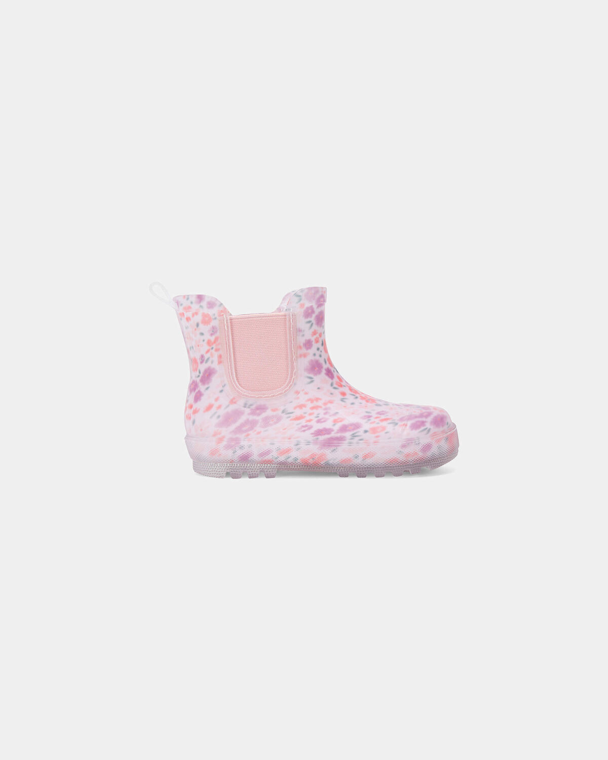 Toddler Girl Floral Rainboots - Pink/Purple - Image 2