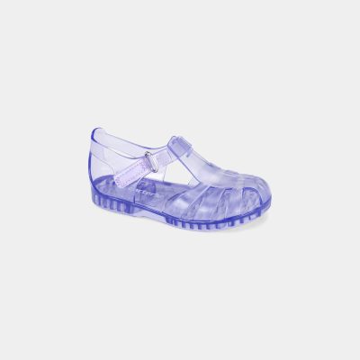 Toddler Girl Clear Sandals - Purple