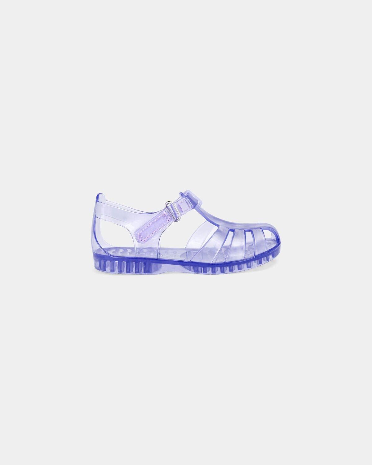 Toddler Girl Clear Sandals - Purple - Image 2