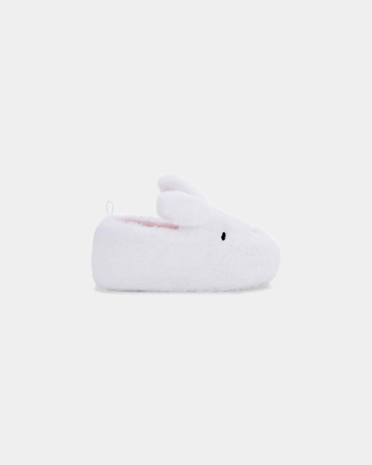 Girls Bunny Slippers - White - Image 2
