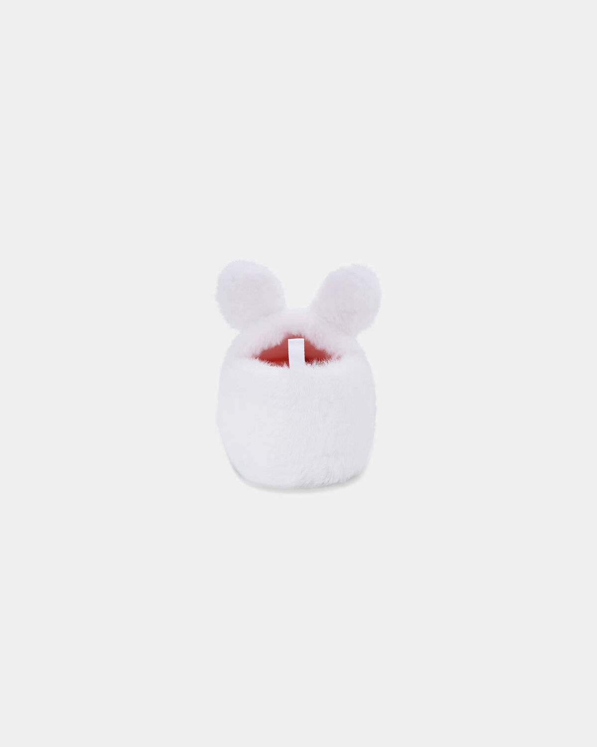 Girls Bunny Slippers - White - Image 3