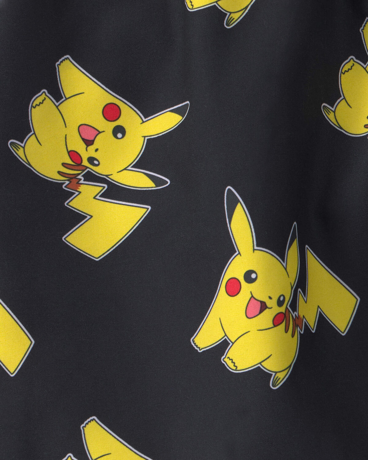 Boys Pokémon Swim Trunks - Black/Yellow - Image 3
