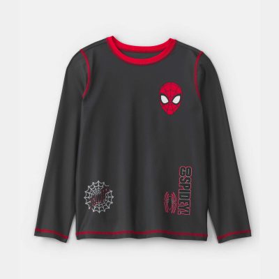 Boys ©Marvel Spider-Man Rashguard - Black