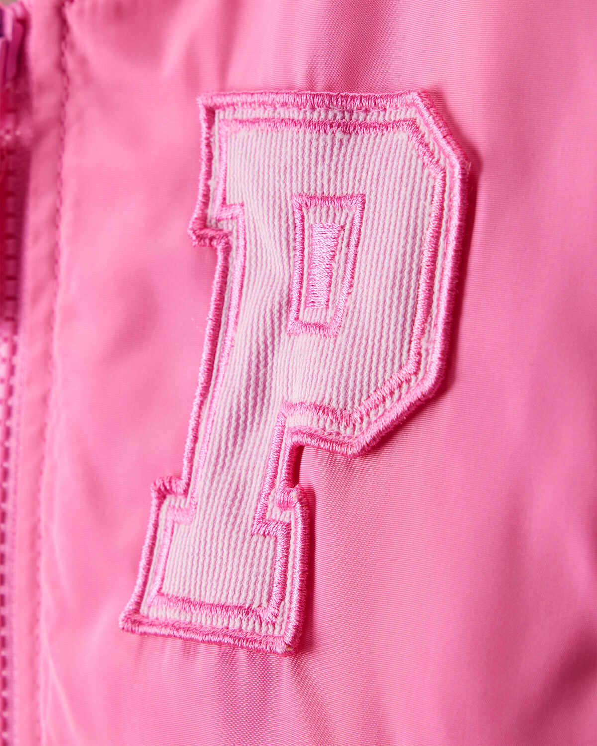 Toddler Girl Disney© Princess Long-Sleeve Varsity Jacket - Pink - Image 2