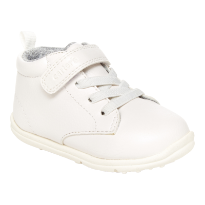 Boys Every Step® First Walker High-Top Sneakers - White