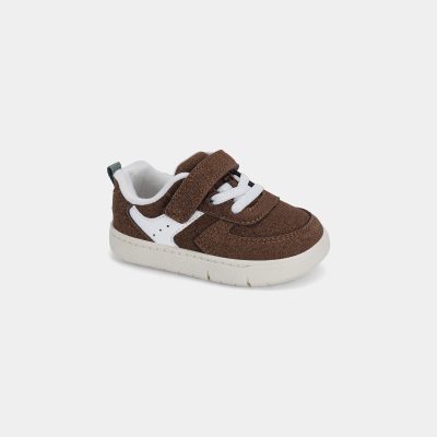 Baby Boy Every Step® First Walker Sneakers - Brown