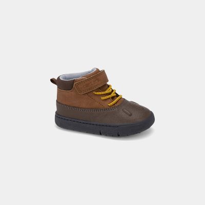 Baby Boy Every Step® First Walker High Top Boot - Brown