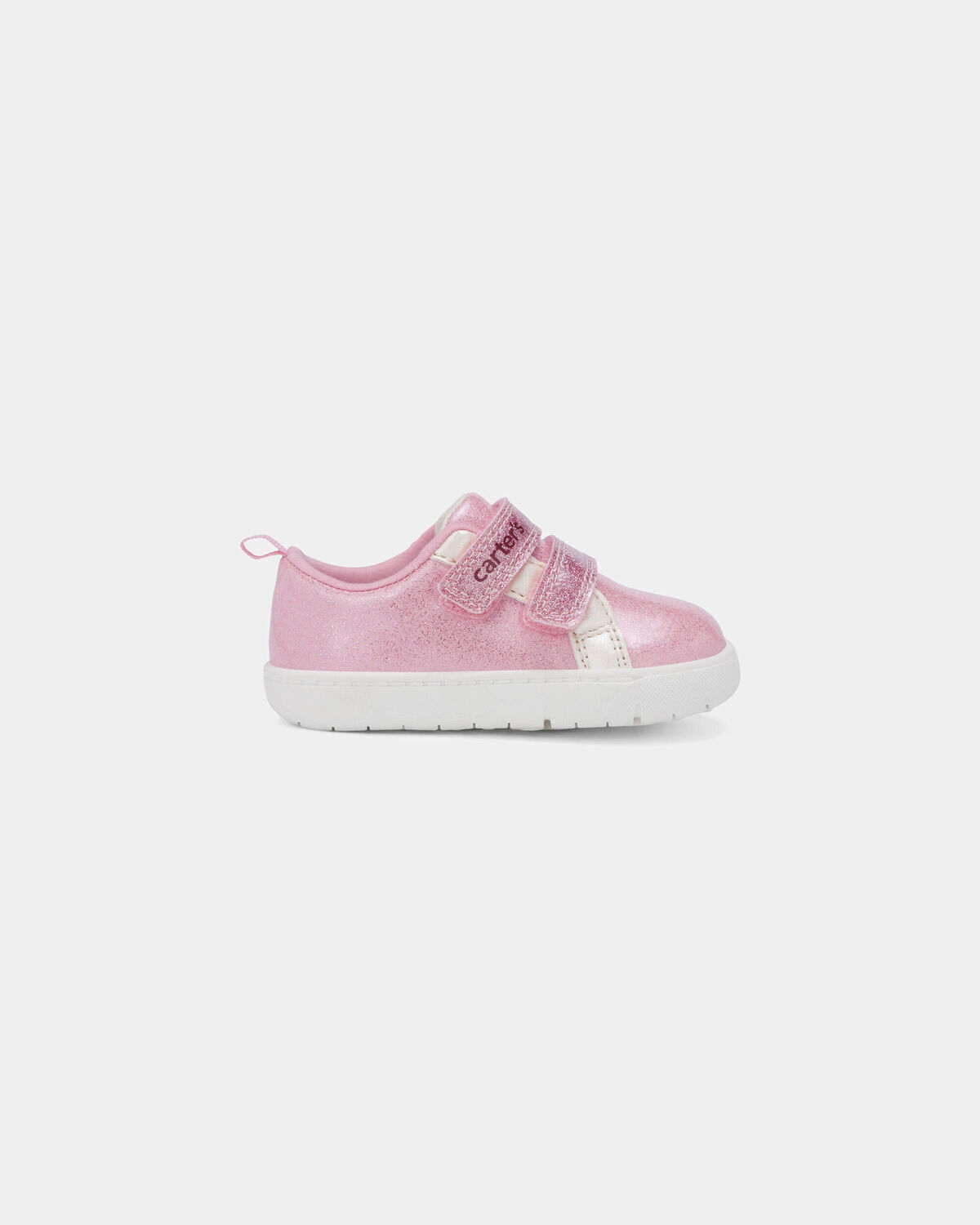 Baby Girl Every Step® First Walker Shimmer Sneakers - Pink - Image 2