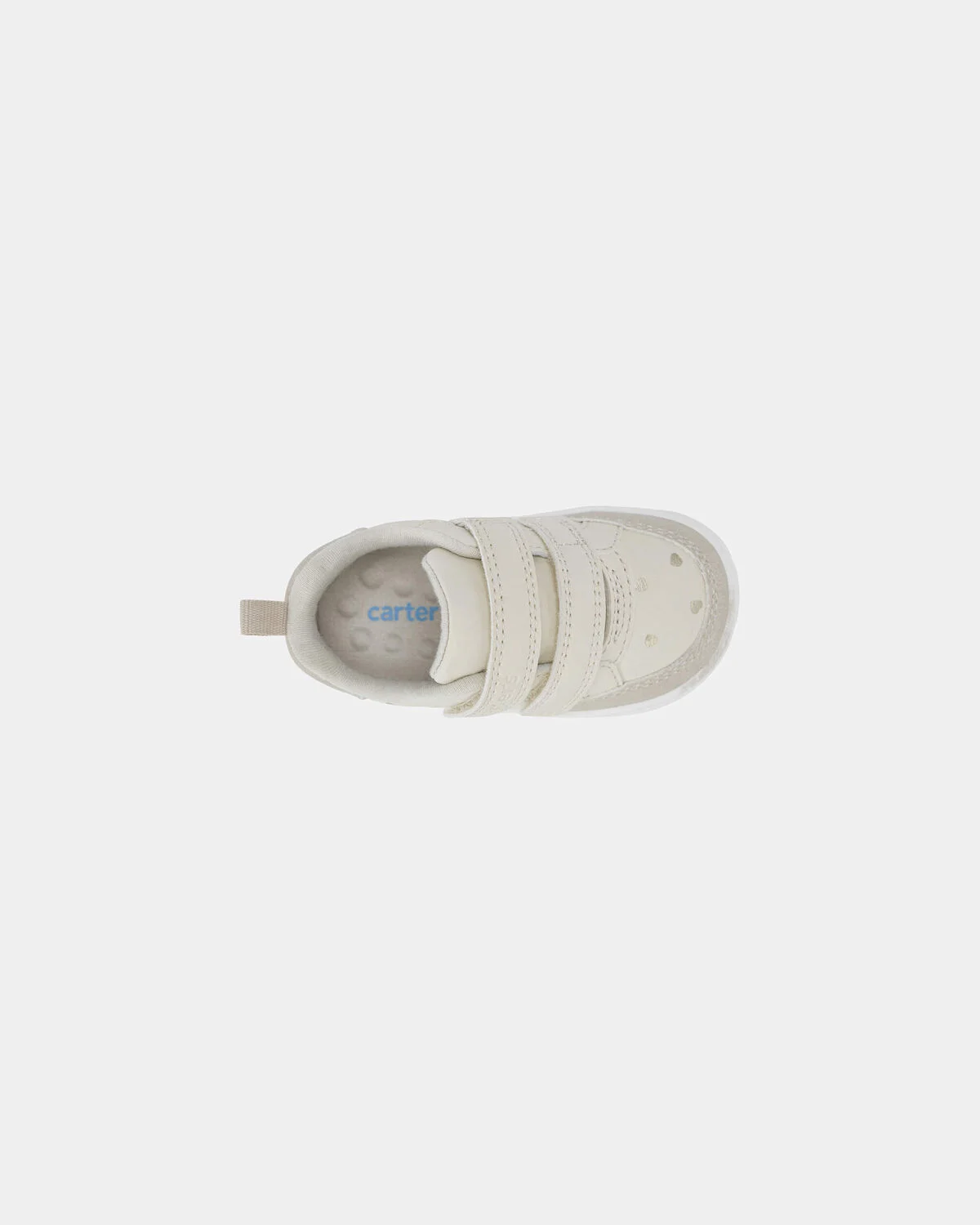 Baby Girl Every Step® First Walker Heart Sneakers - Cream - Image 4