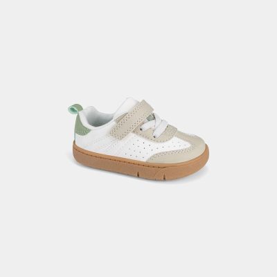 Baby Boy Every Step® First Walker Casual Shoes - Tan/White