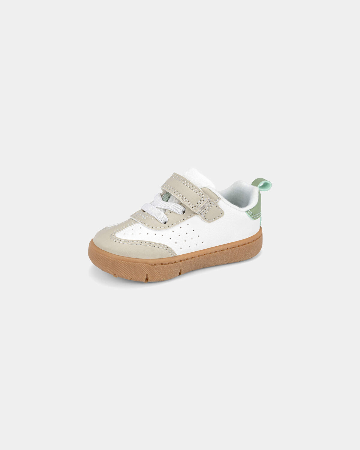 Baby Boy Every Step® First Walker Casual Shoes - Tan/White - Image 6