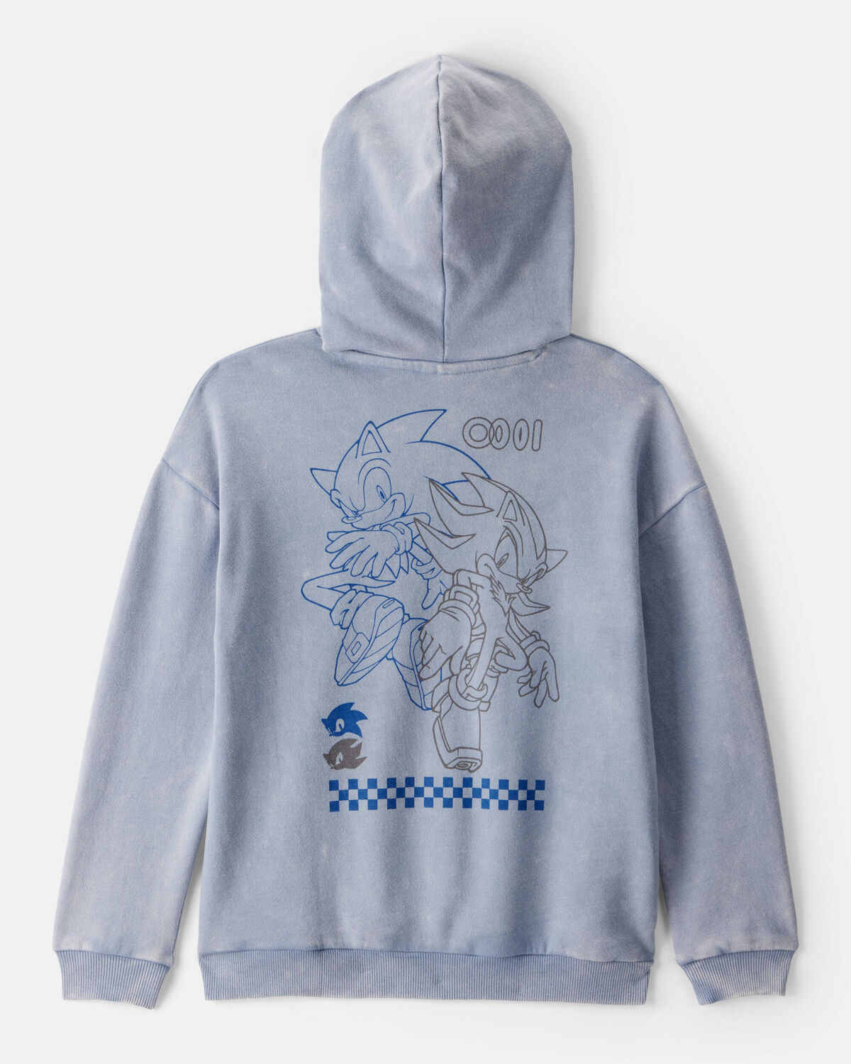 Boys Sonic the Hedgehog™ Long-Sleeve Pullover Hoodie - Blue - Image 2