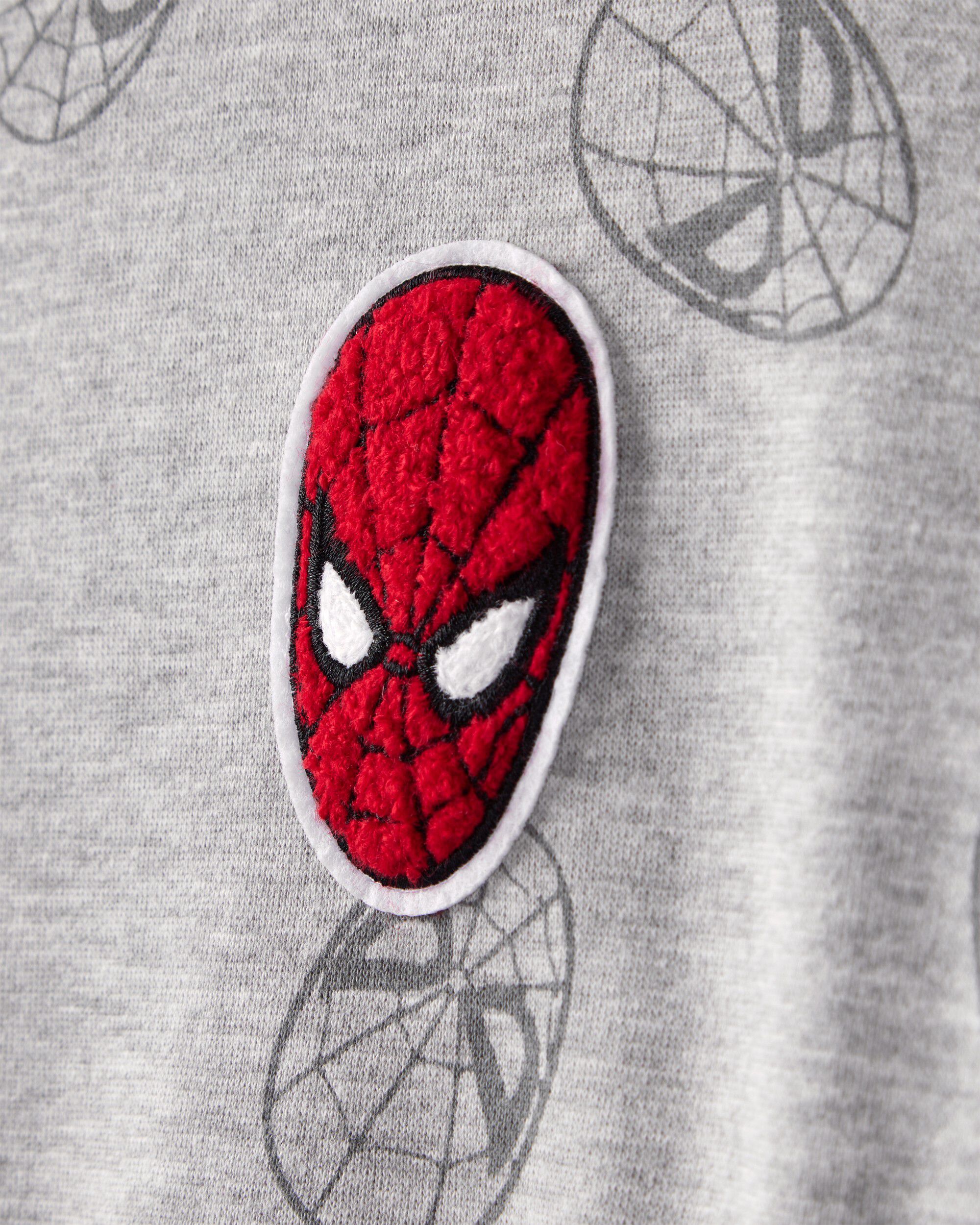 Boys ©Marvel Spider-Man Pullover Sweatshirt - Grey - Image 3