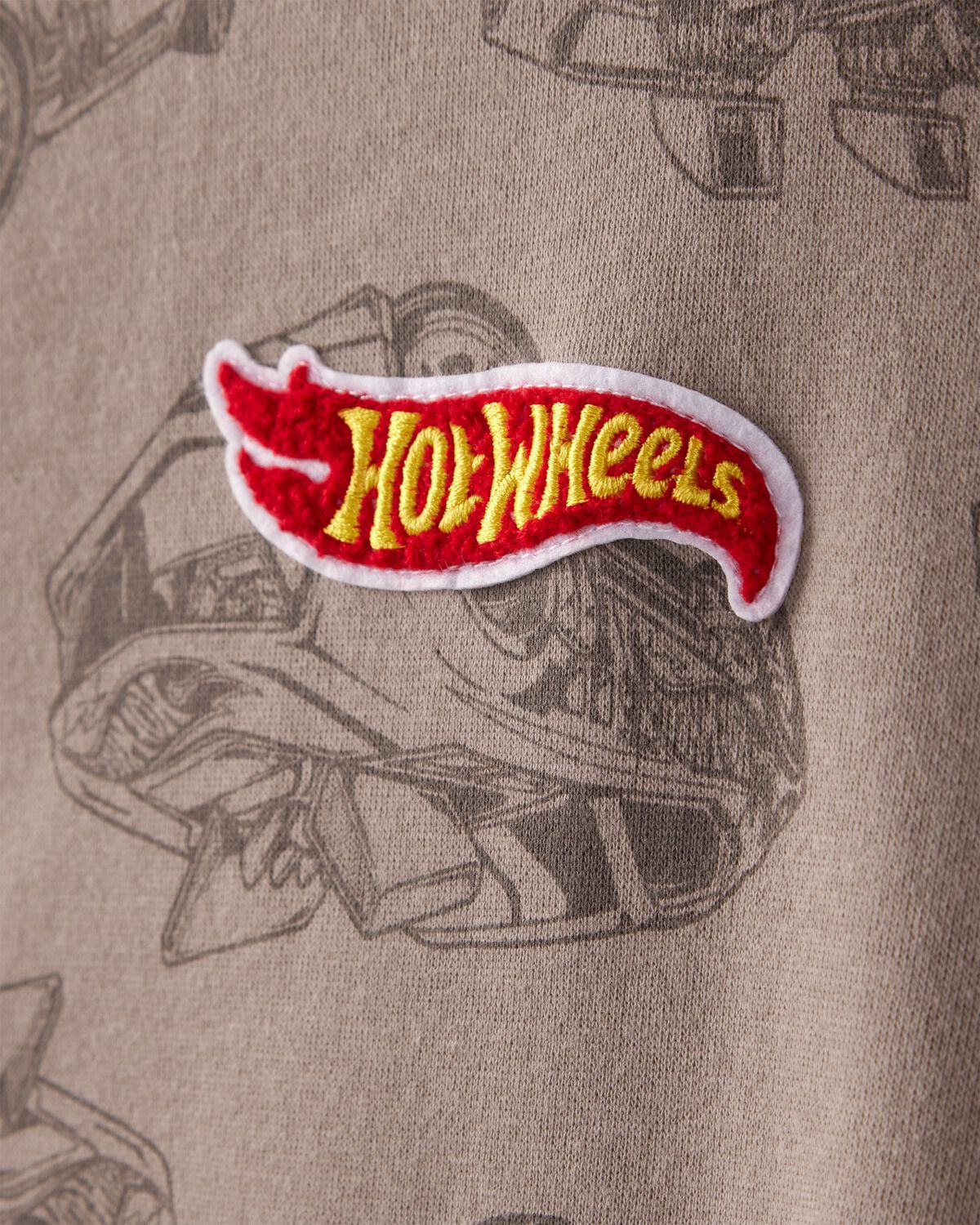Boys Hot Wheels™ Pullover Sweatshirt - Brown - Image 2