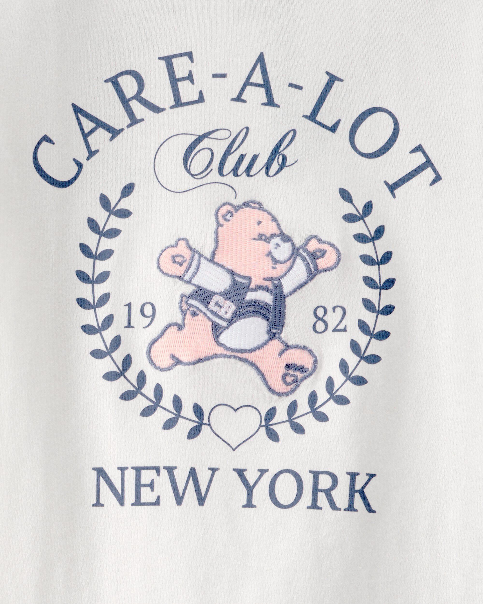 Girls Care Bear Long-Sleeve Top - White - Image 6