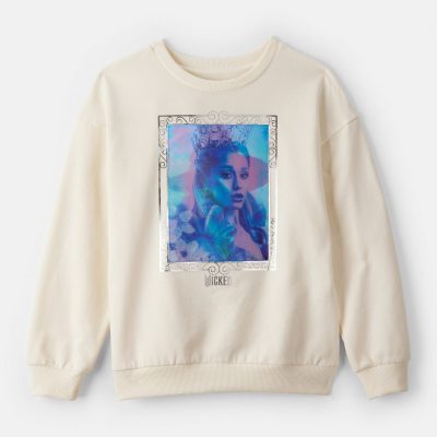 Girls Wicked Pullover Sweatshirt - Cream