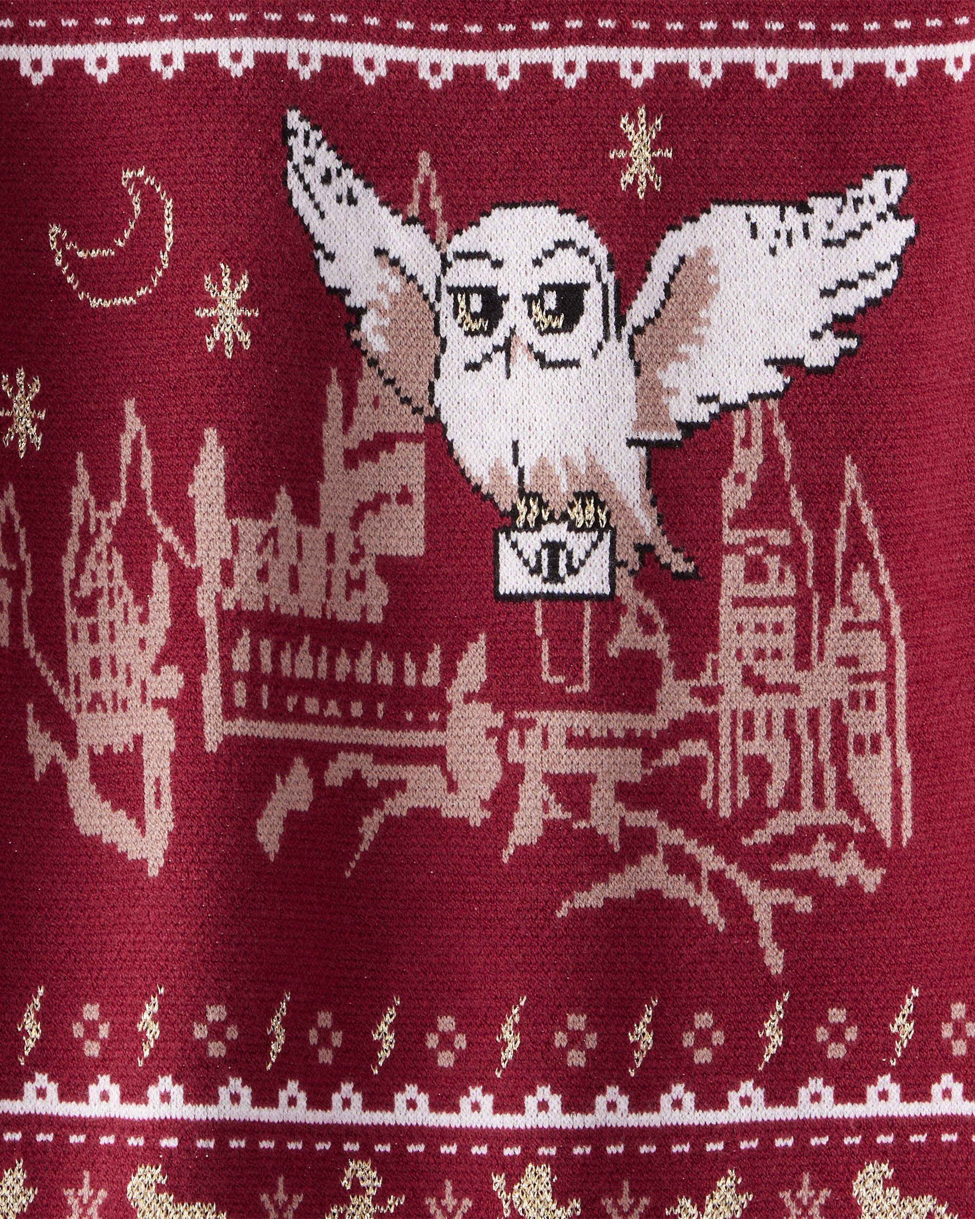Boys Harry Potter® Long-Sleeve Sweater - Red - Image 4