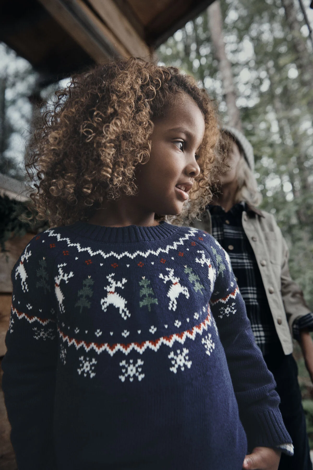 Toddler Organic Cotton Fair Isle Sweater Knit Pullover - Image 2
