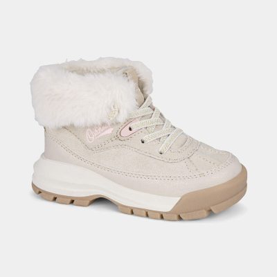 Toddler Girl Faux Fur High Top Boots - Tan