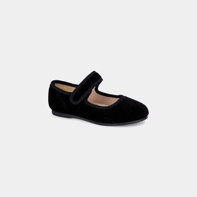 Toddler Girl Mary Jane Flats - Black