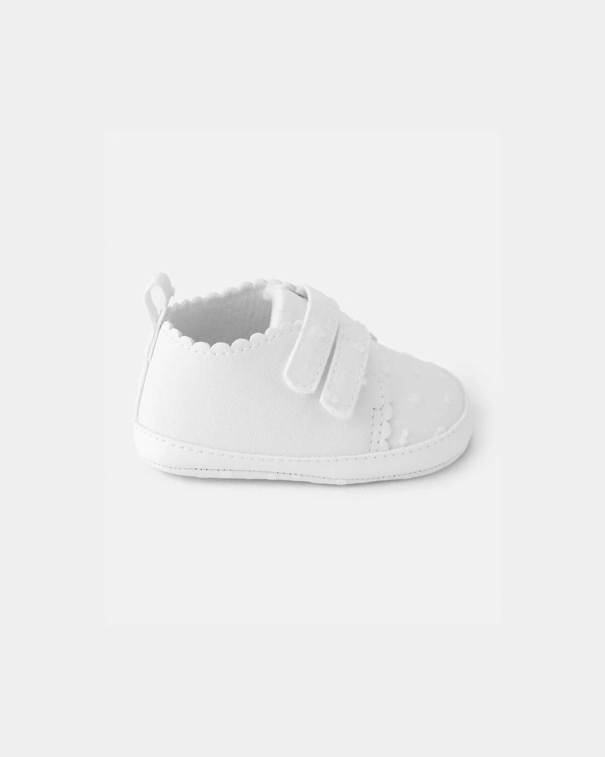 Baby Girl Swiss Dot Casual Shoes - White - Image 2