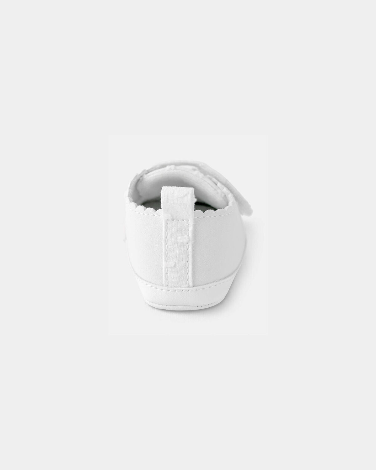 Baby Girl Swiss Dot Casual Shoes - White - Image 3