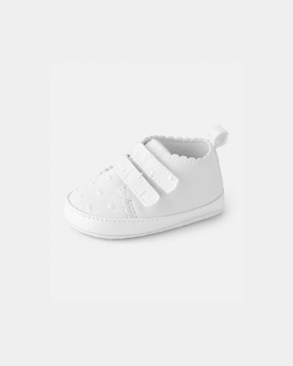 Baby Girl Swiss Dot Casual Shoes - White - Image 6
