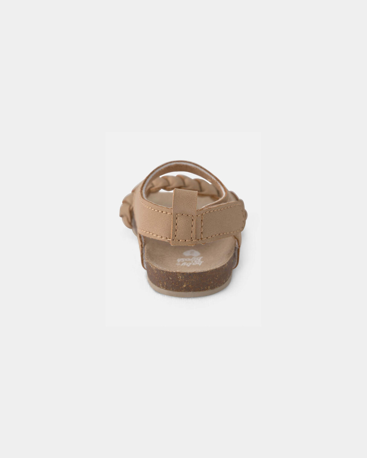 Baby Girl Braided Sandals - Brown - Image 3