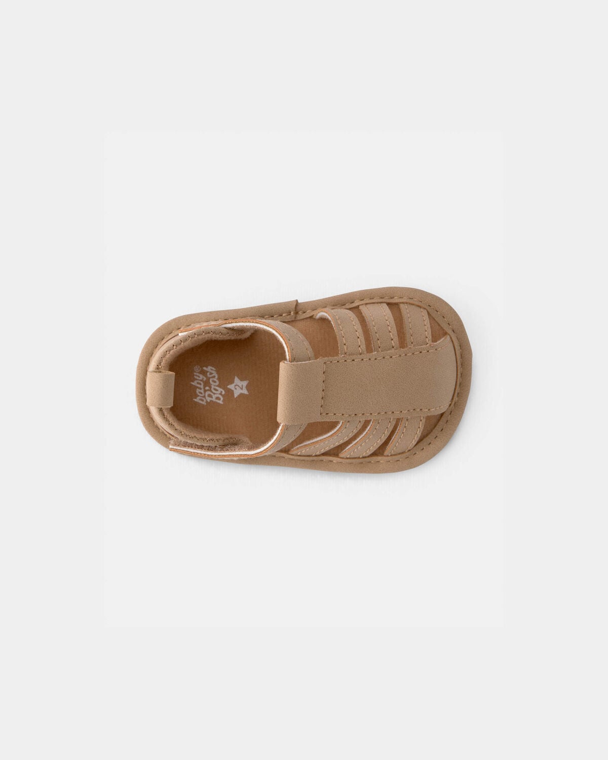 Baby Boy Strappy Sandals - Brown - Image 4