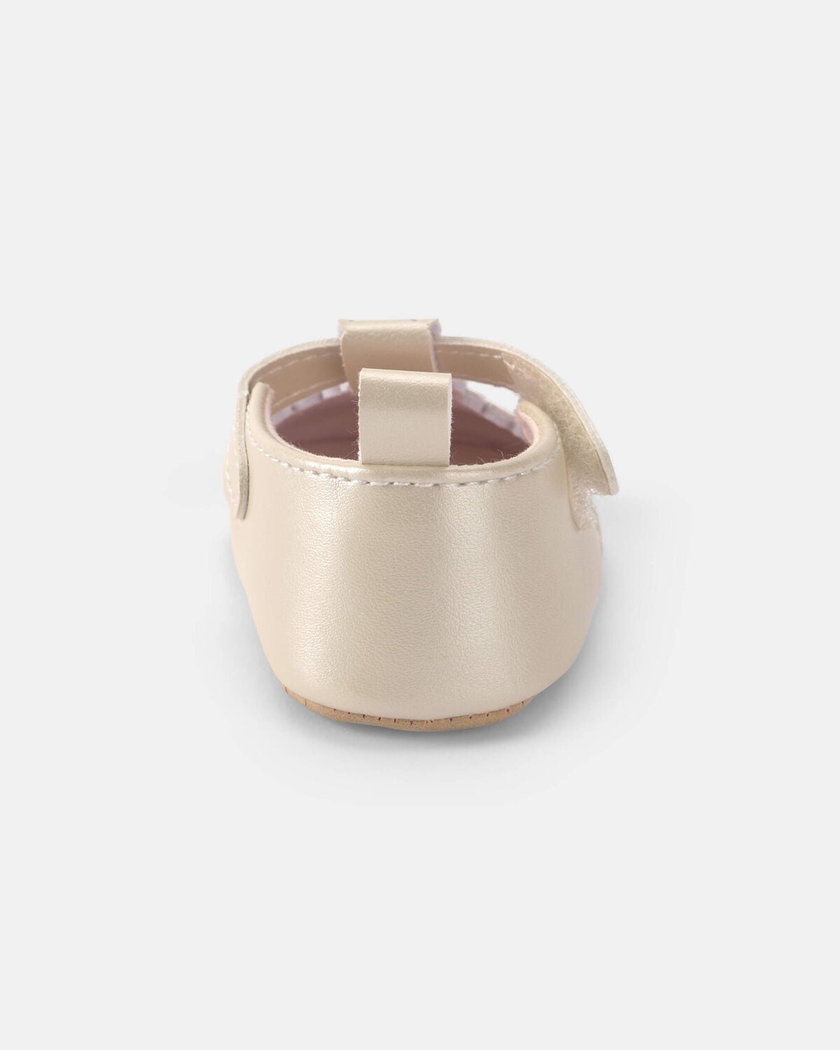 Baby Girl Eyelet Mary Jane Flats - Cream - Image 5