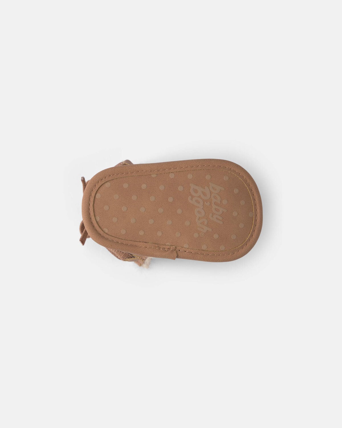 Baby Girl Teddy Fleece Boot - Brown - Image 5