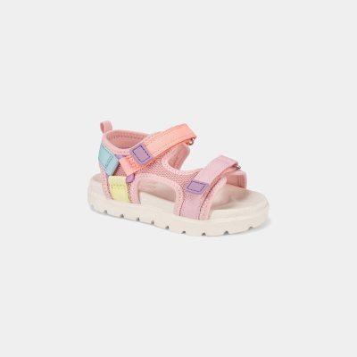 Toddler Girl Colorblock Sandals - Pink