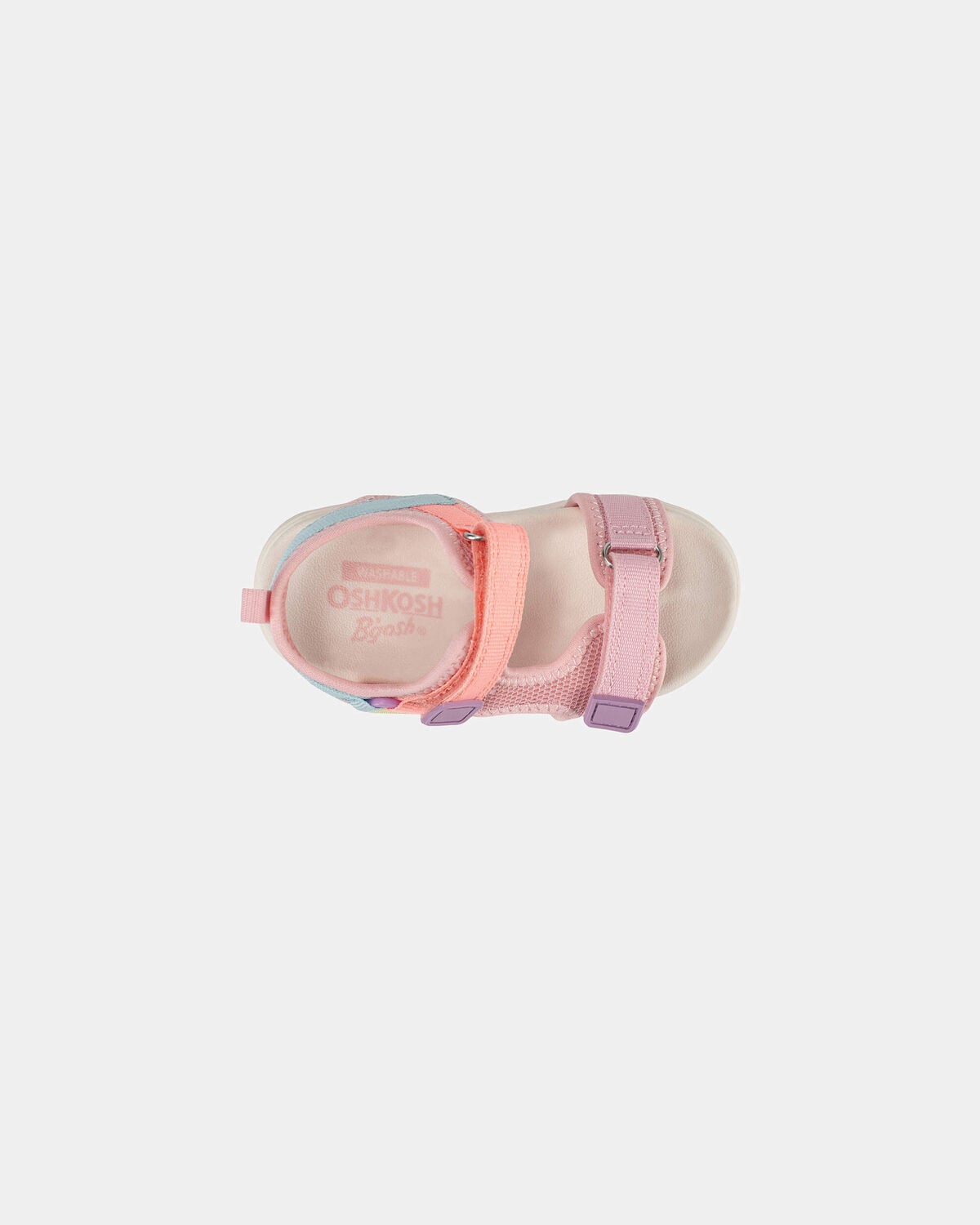 Toddler Girl Colorblock Sandals - Pink - Image 4