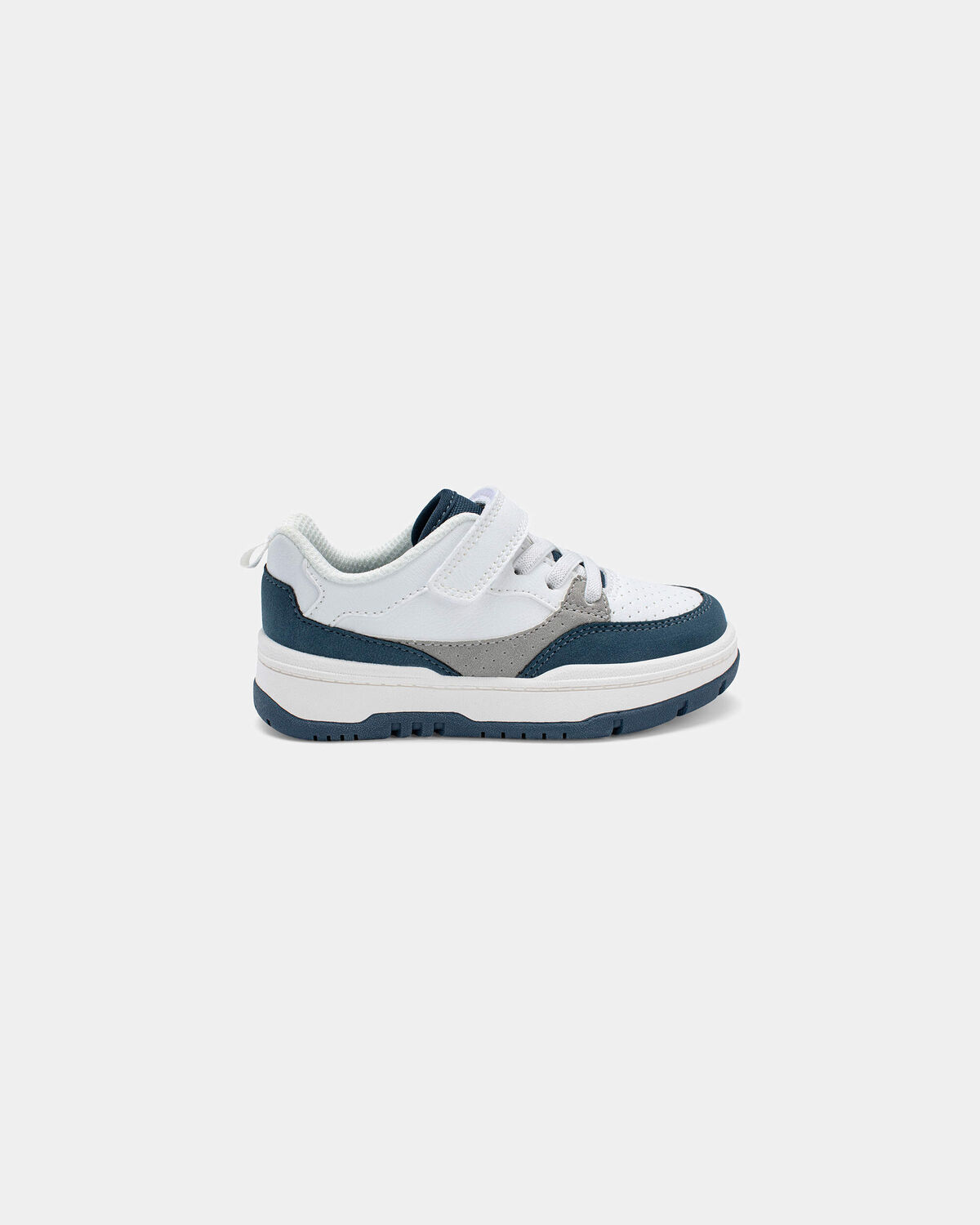 Toddler Boy Casual Sneakers - Navy/White - Image 2