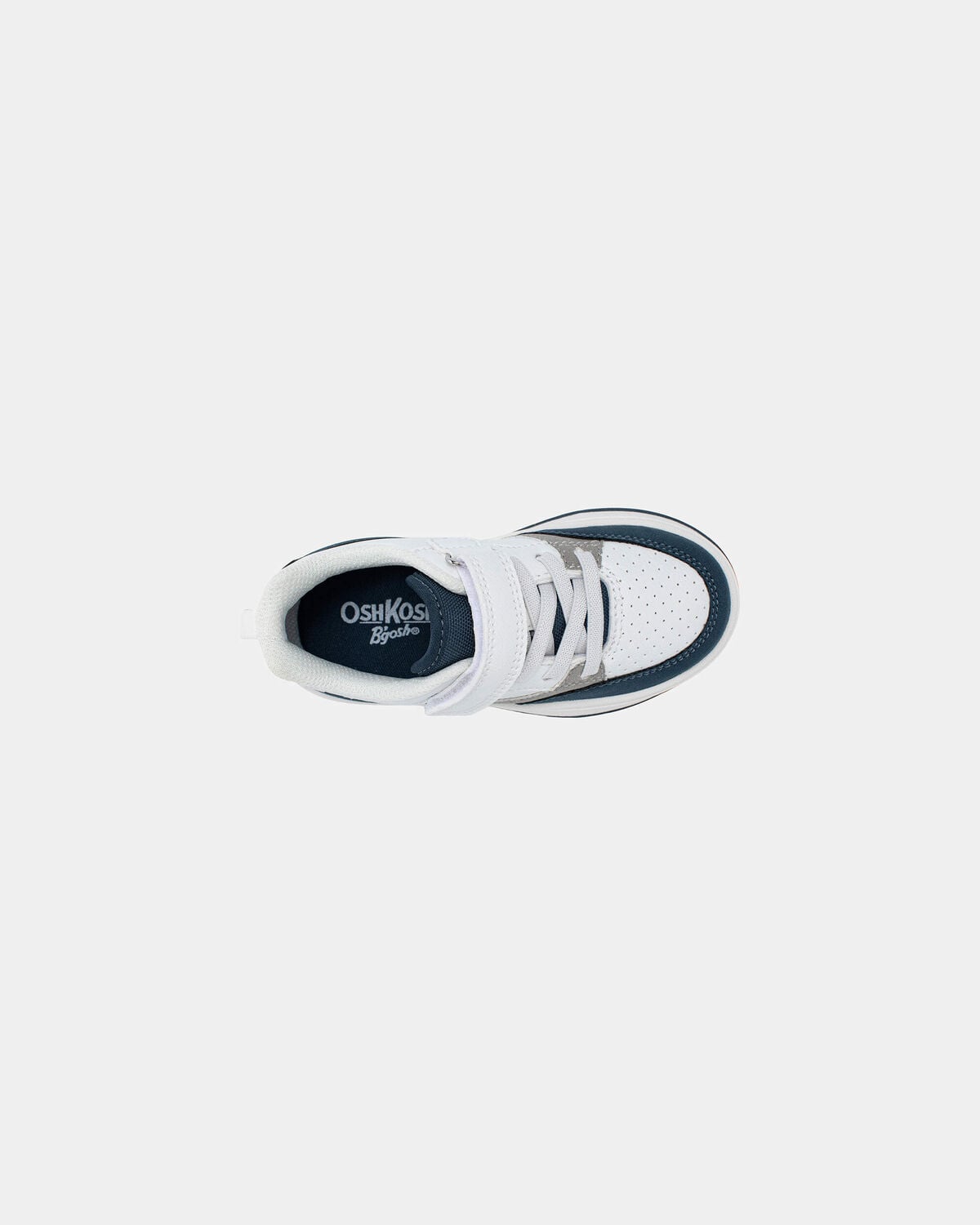 Toddler Boy Casual Sneakers - Navy/White - Image 4