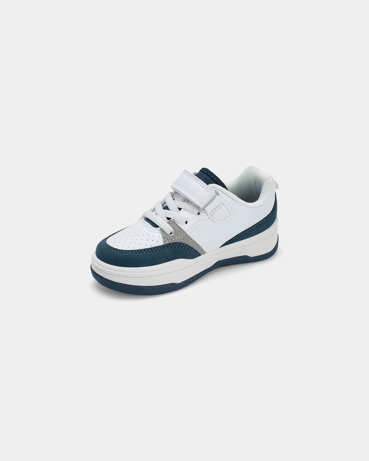 Toddler Boy Casual Sneakers - Navy/White - Image 6