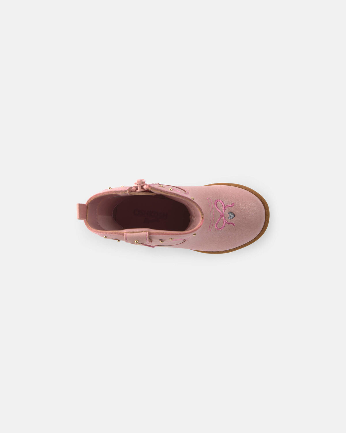 Toddler Girl Bow Cowboy Boots - Pink - Image 4