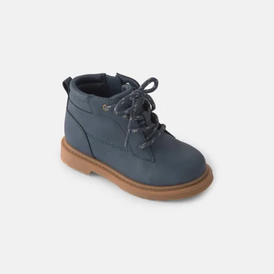 Toddler Boy Combat Boots - Navy