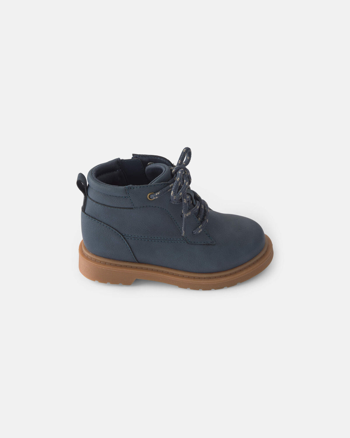 Toddler Boy Combat Boots - Navy - Image 2